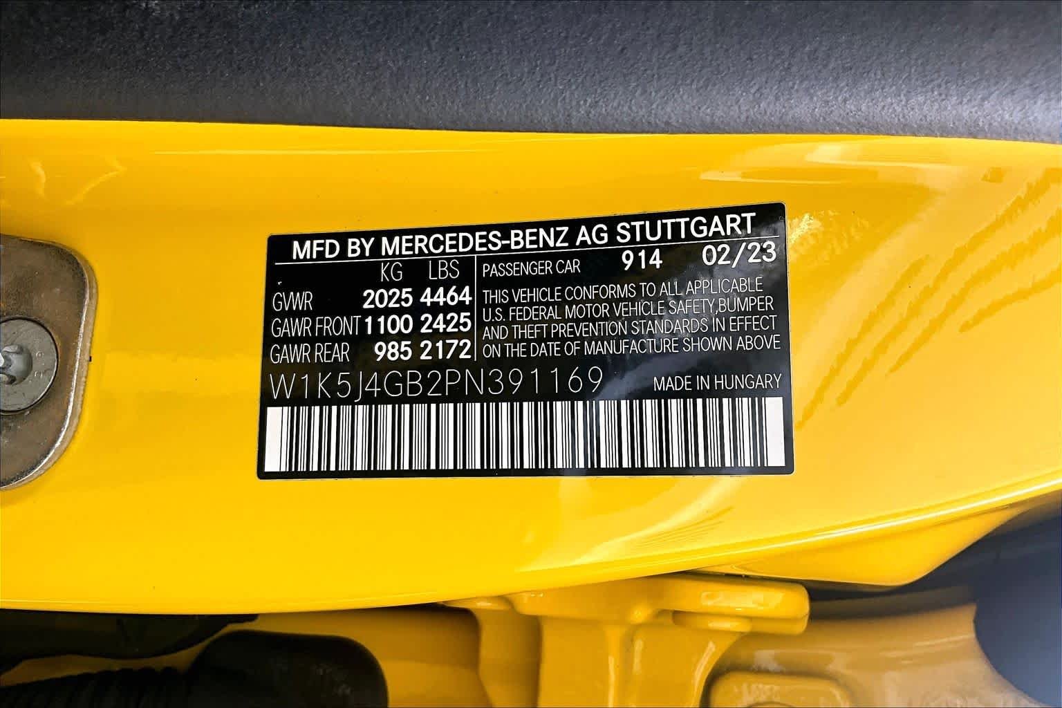Used 2023 Sun Yellow Mercedes-Benz CLA 250 image 29