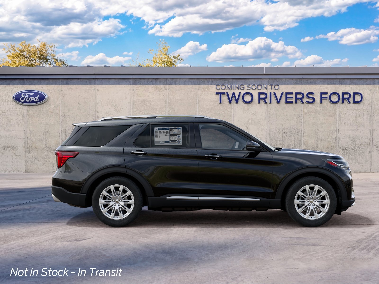 New 2027 Agate Black Metallic Ford Platinum™ image 5