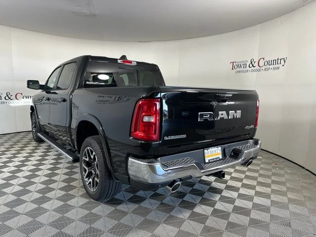New 2026 Diamond Black Crystal Pearl-Coat Exterior Paint RAM Laramie image 9