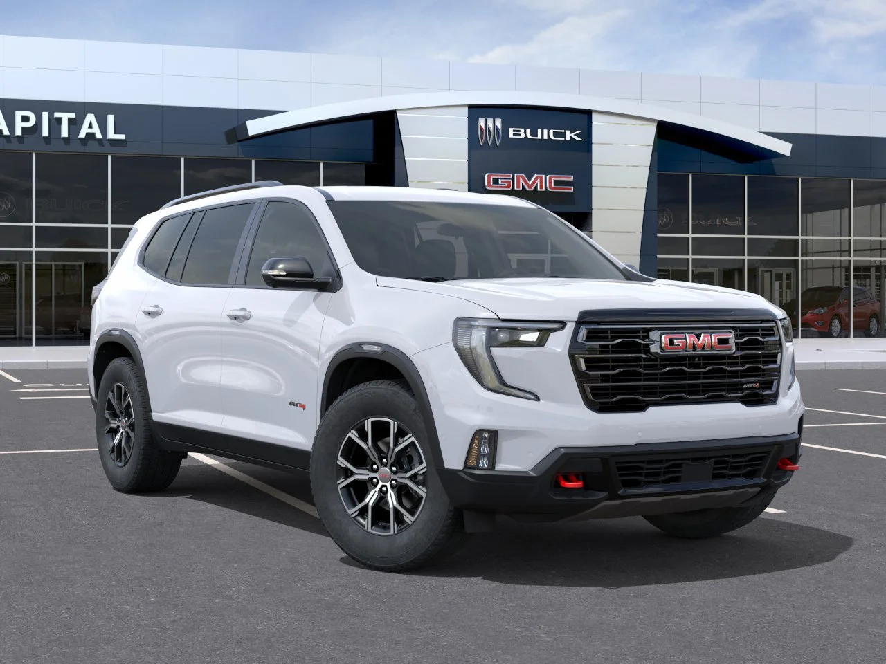 New 2026 Summit White GMC AT4 AWD image 7