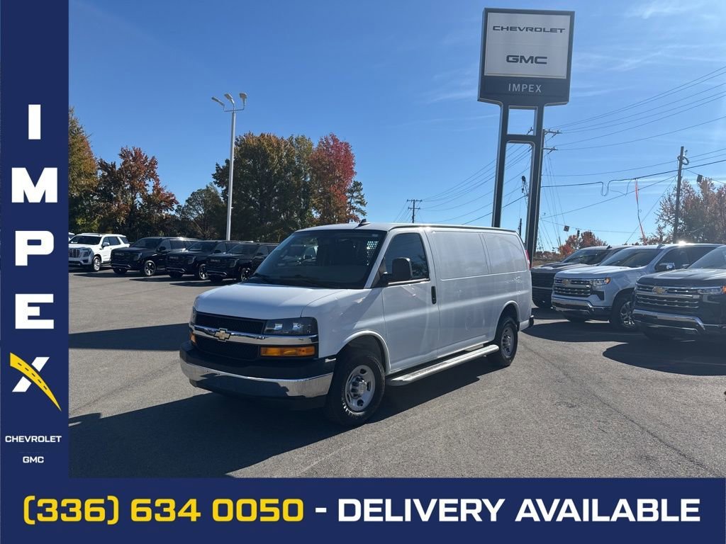 Summit White 2023 Chevrolet Express Cargo 2500 RWD Van Rear-Wheel Drive