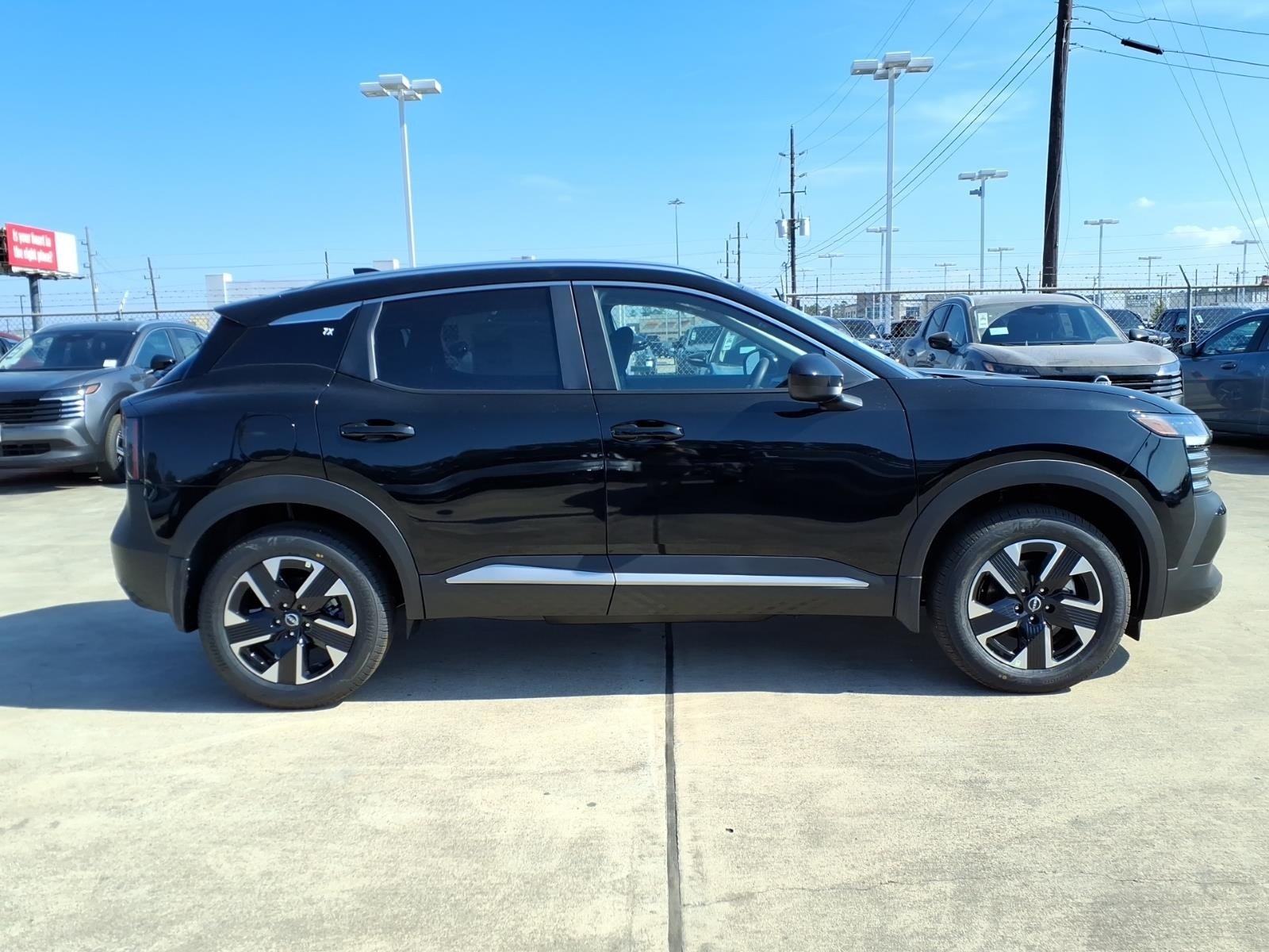 New 2026 Super Black Nissan SV image 4
