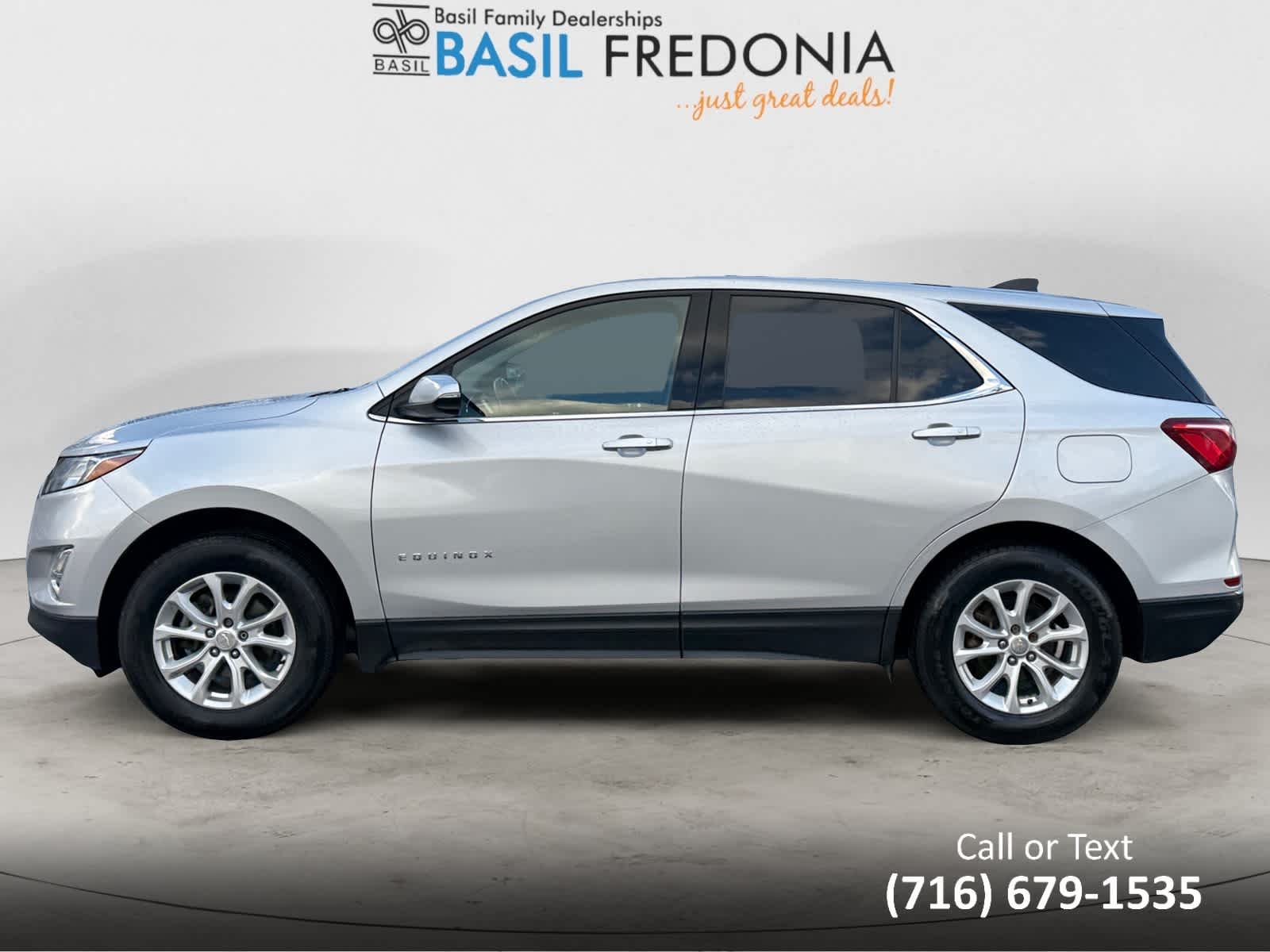 Used 2019 Chevrolet Equinox LT with VIN 2GNAXUEV1K6209213 for sale in Fredonia, NY