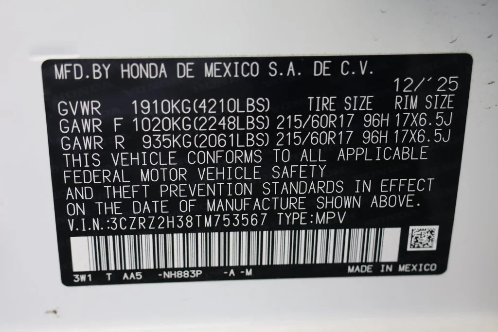 Certified Used 2026 Platinum White Pearl Honda LX image 27