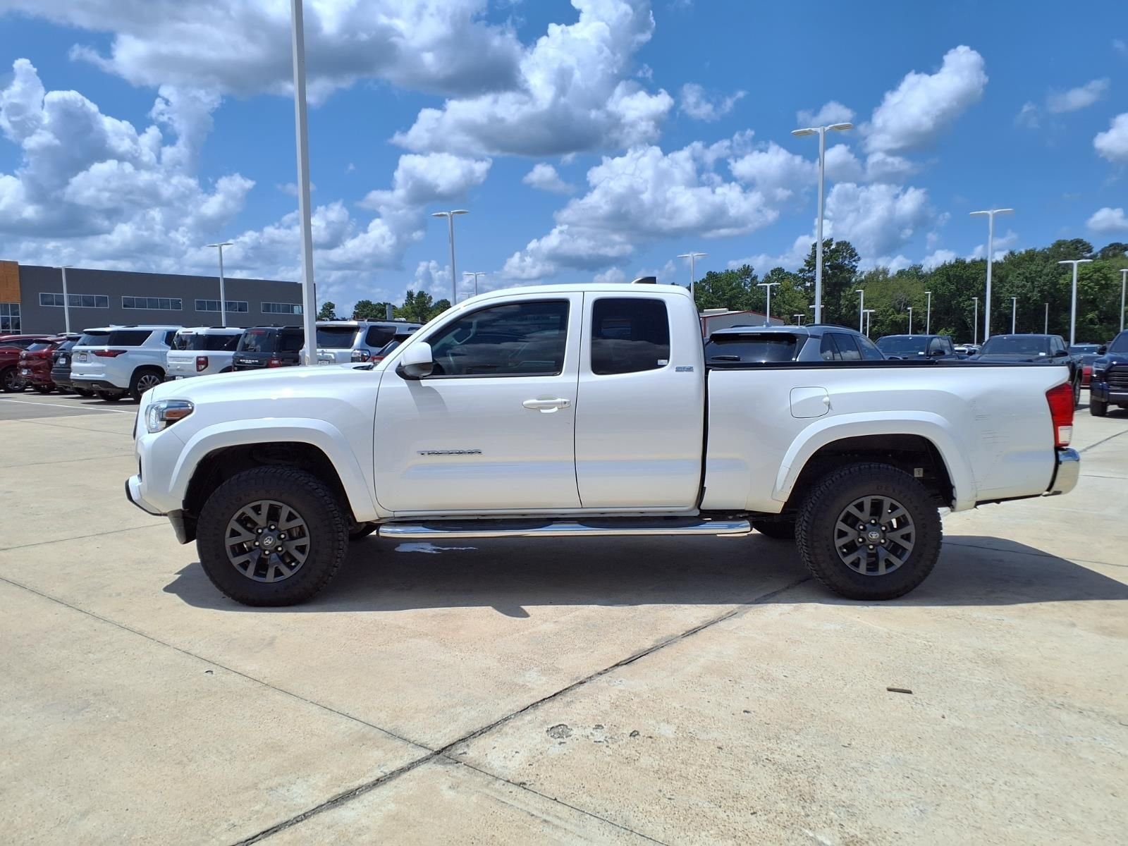 Certified Used 2021 Super White Toyota SR5 image 8