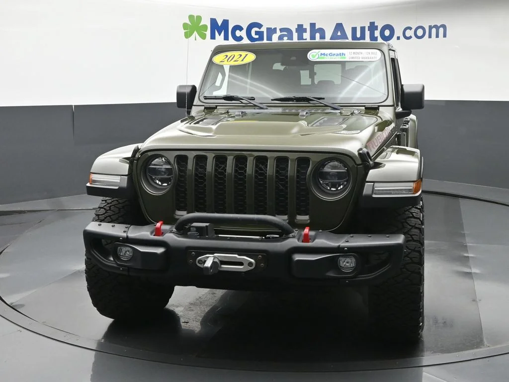 Certified Used 2021 Green Jeep Rubicon image 19