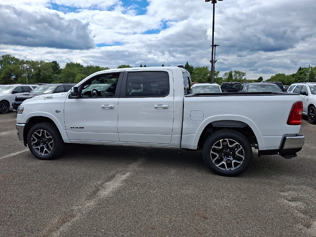 New 2027 Bright White Clear-Coat Exterior Paint RAM Laramie image 5