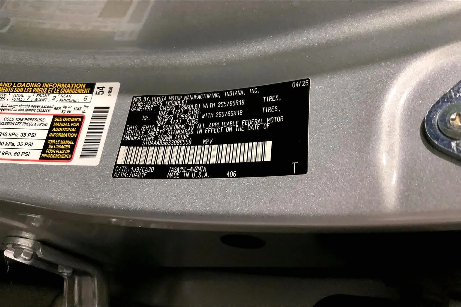 Used 2025 Celestial Silver Metallic Toyota XLE image 37