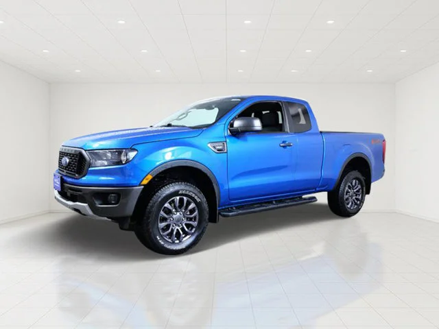 Certified Used 2022 Blue Ford XLT image 2
