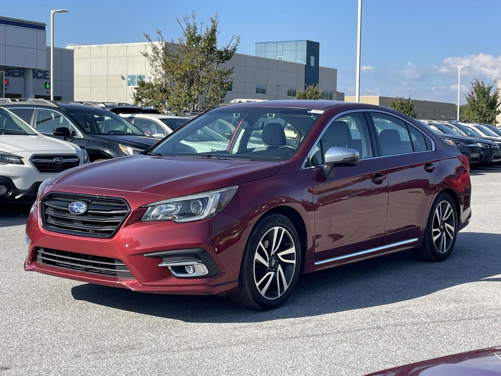 Used 2019 Crimson Red Pearl Subaru Sport image 23