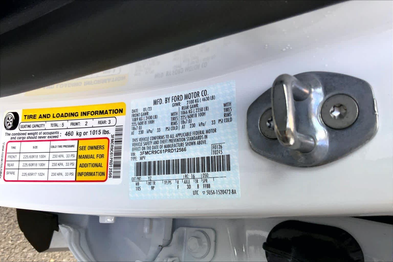 Used 2023 Oxford White Ford Outer Banks image 35
