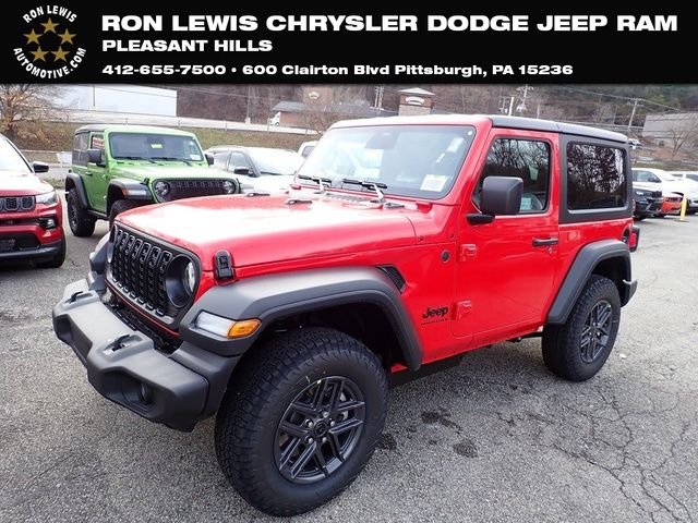 New 2026 Firecracker Red Clear-Coat Exterior Paint Jeep Sport S image 1