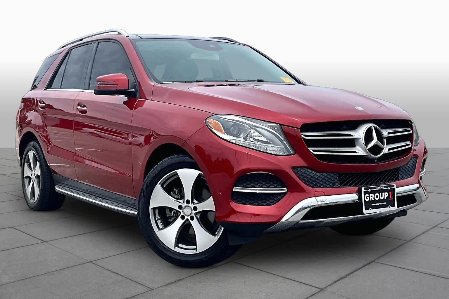 Used 2016 designo Cardinal Red Metallic Mercedes-Benz GLE 350 image 3