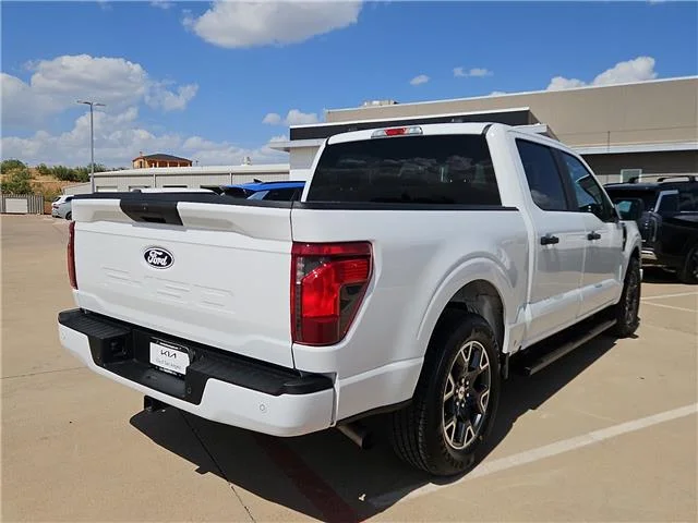 Used 2024 White Ford STX 4x2 SuperCrew Cab 5.5 ft. box 145 in. WB image 4