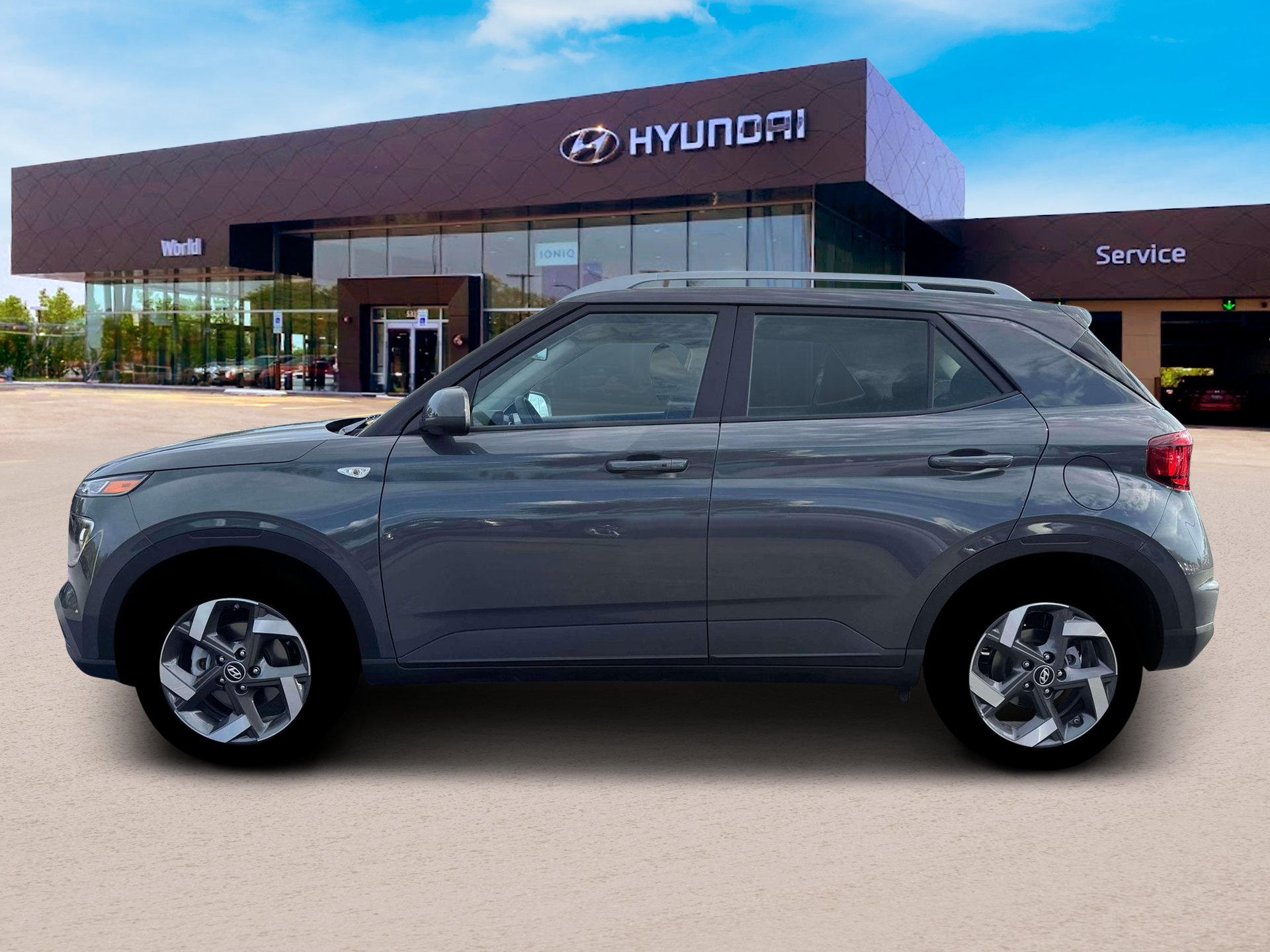 New 2026 Ecotronic Gray Hyundai SEL image 3