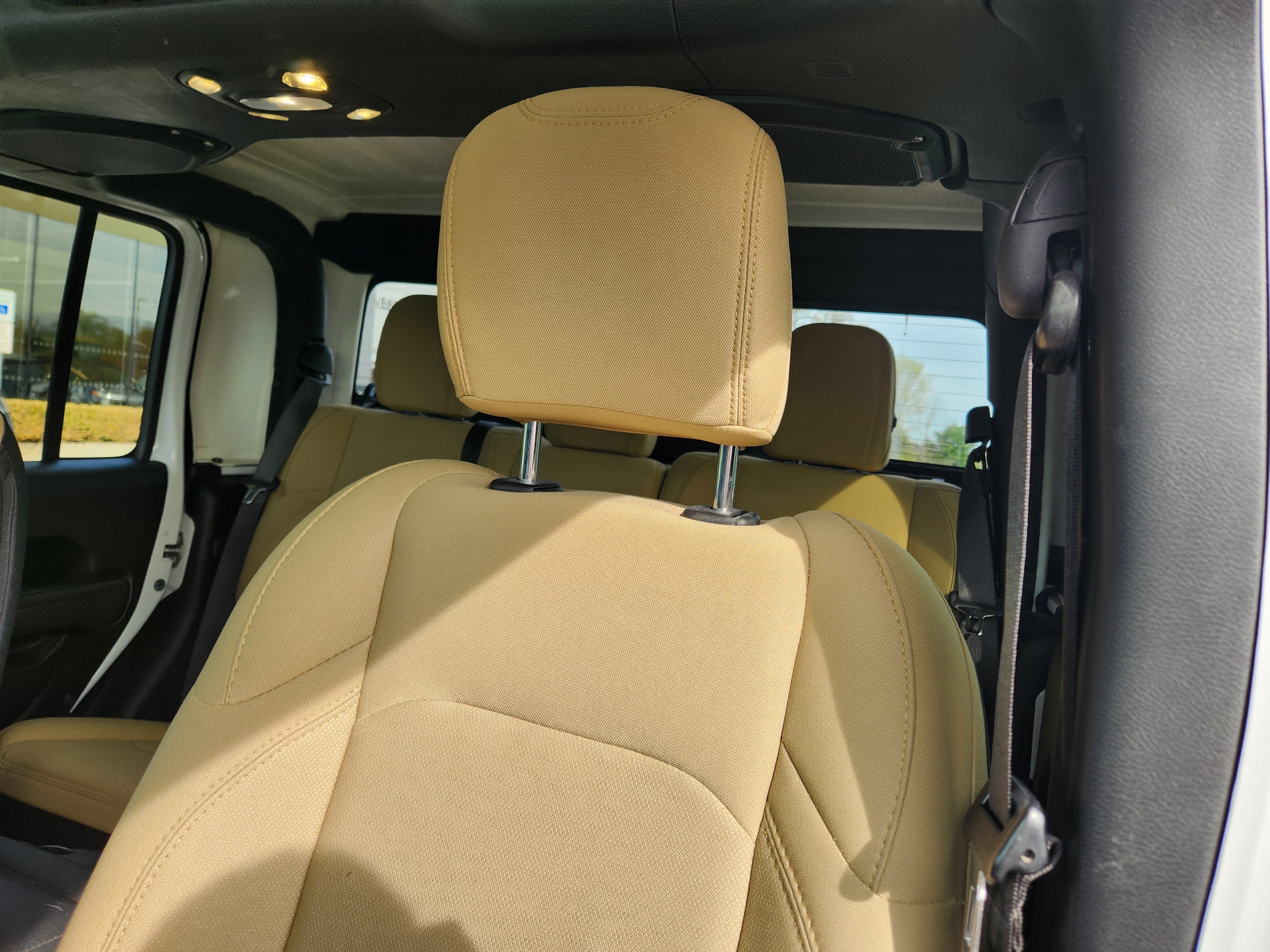 Used 2020 Bright White Clearcoat Jeep Sport image 11