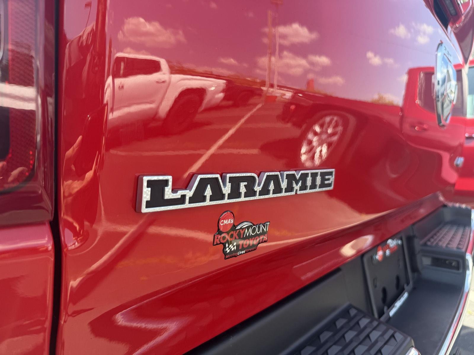 Used 2022 Flame Red Clearcoat Ram Laramie image 11