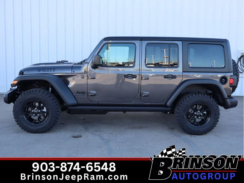 Used 2026 Granite Crystal Metallic Clearcoat Jeep Willys image 3