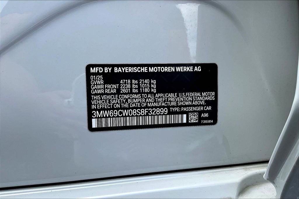 Used 2025 White BMW 330i image 21