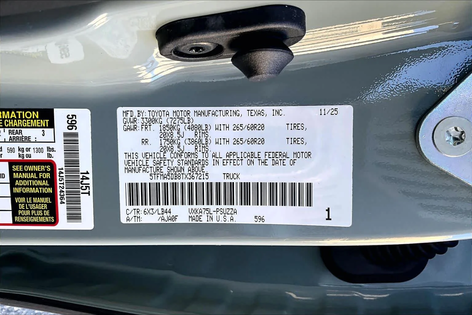2026 Toyota Tundra 1794 Edition - Photo 21
