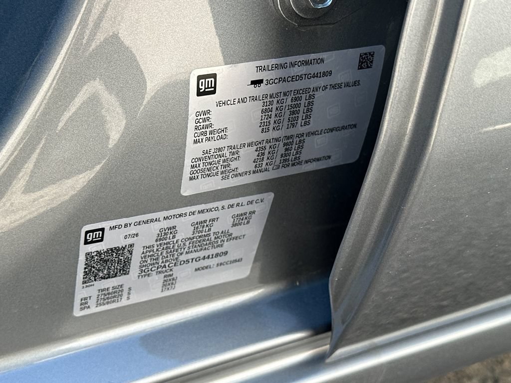 New 2026 Sterling Gray Metallic Chevrolet LT image 27