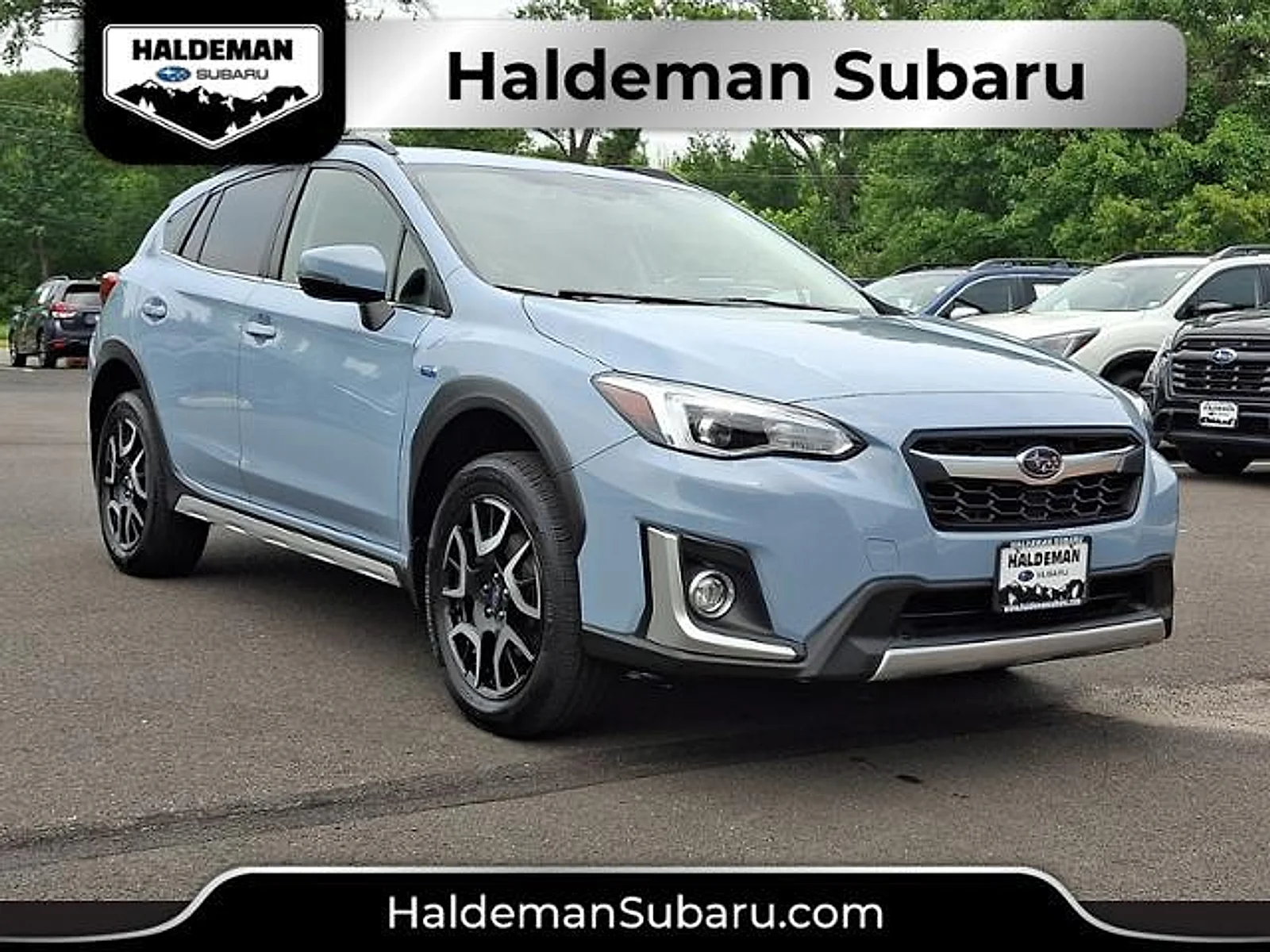 Used 2020 Cool Gray Khaki Subaru Hybrid image 1