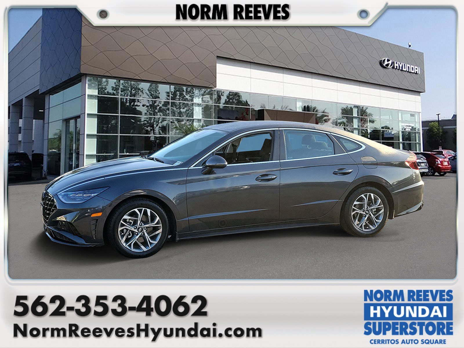 Certified Used 2023 Portofino Gray Hyundai SEL image 1