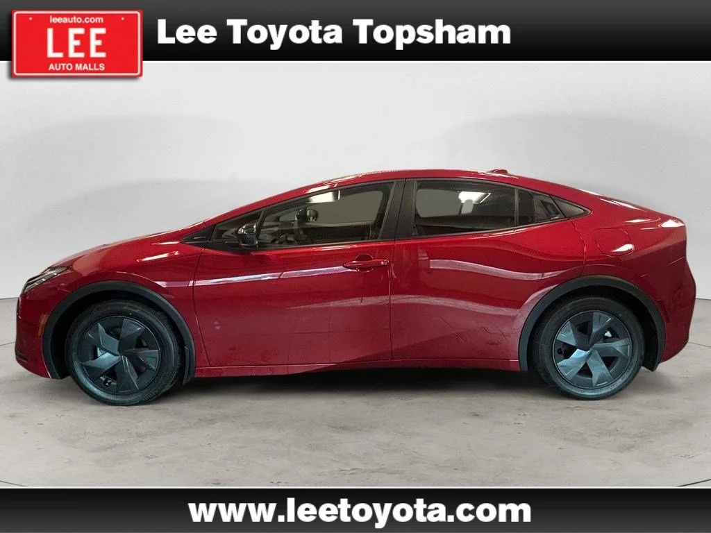 New 2025 Red Toyota SE image 2