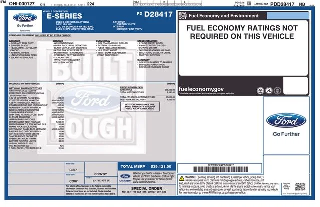 Used 2023 White Ford Base image 39