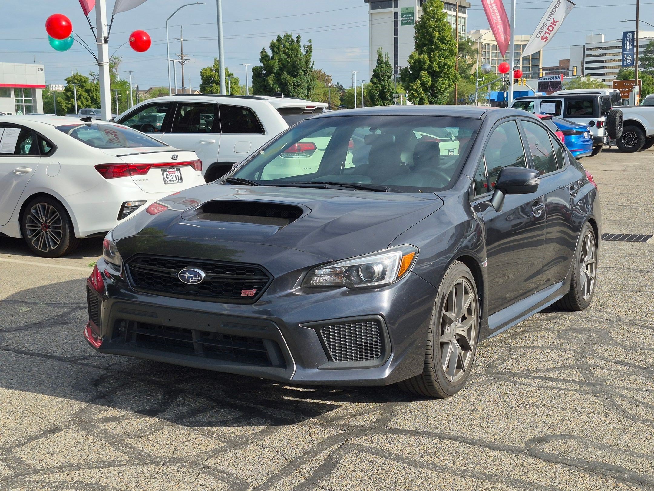 Used 2018 Dark Gray Metallic Subaru STI Limited image 8