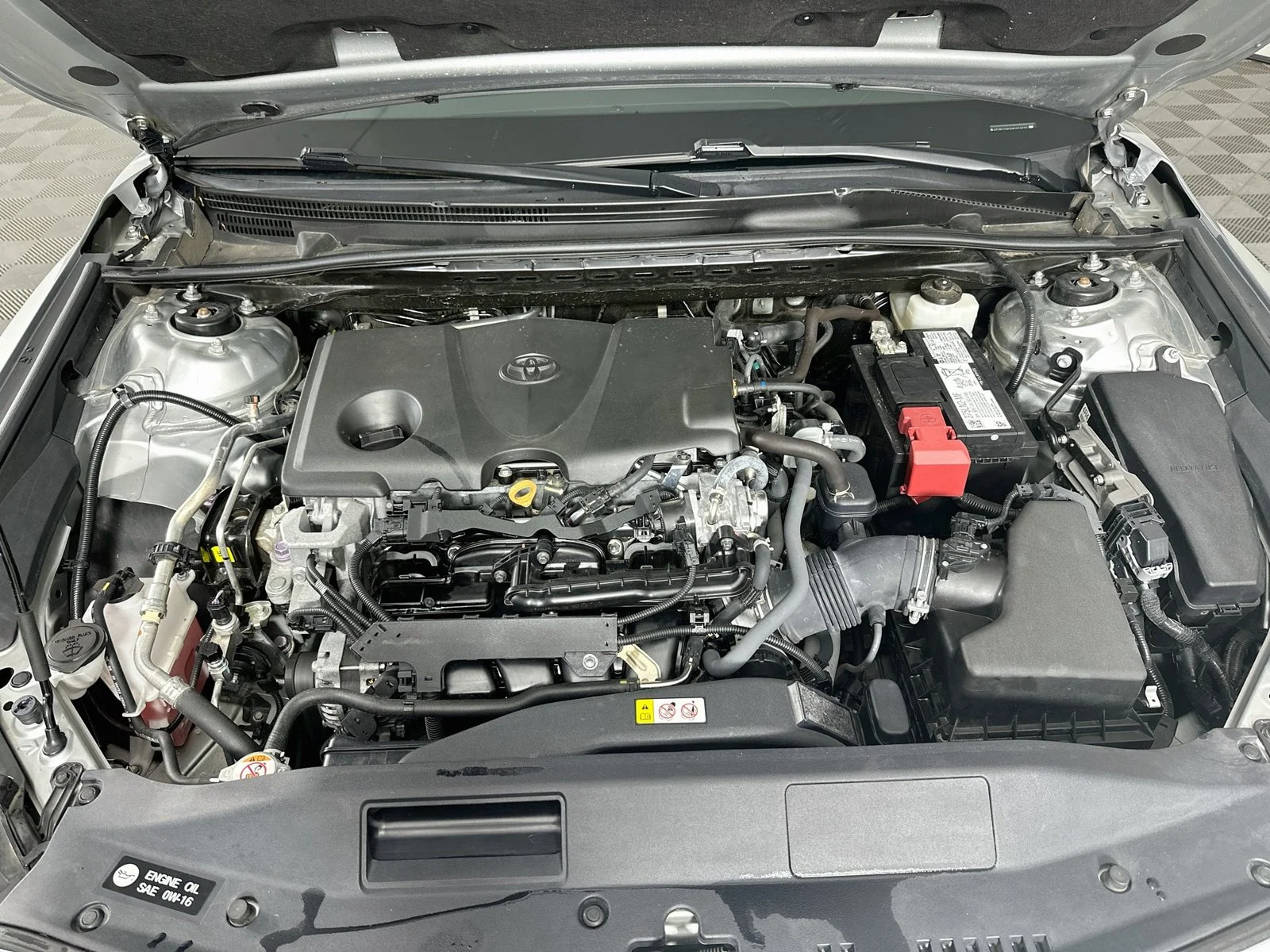 Used 2021 Celestial Silver Metallic Toyota LE image 29