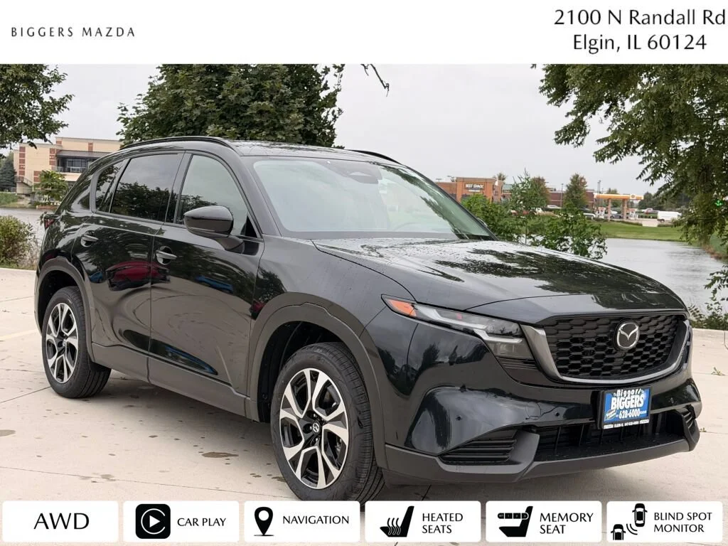 New 2026 Jet Black Mica Mazda 2.5 S Preferred AWD image 1