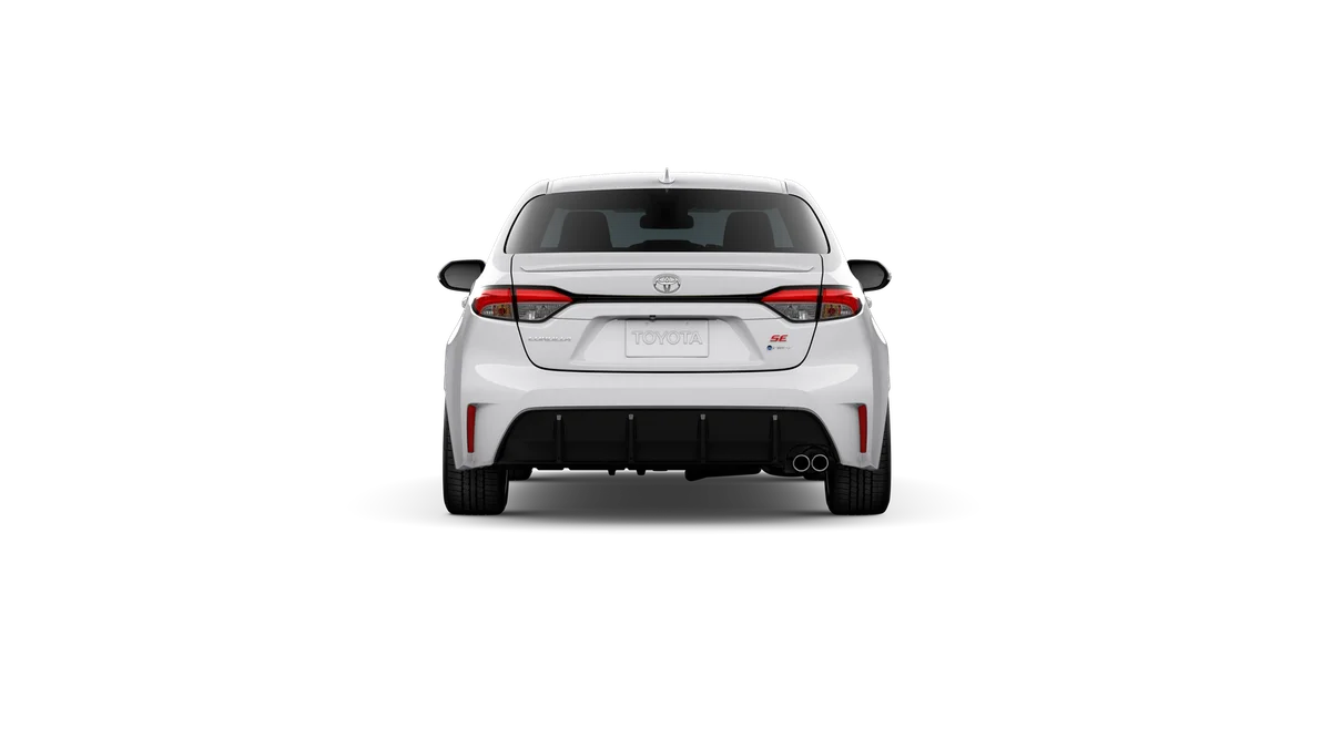 New 2026 Ice Cap Toyota Hybrid SE image 8