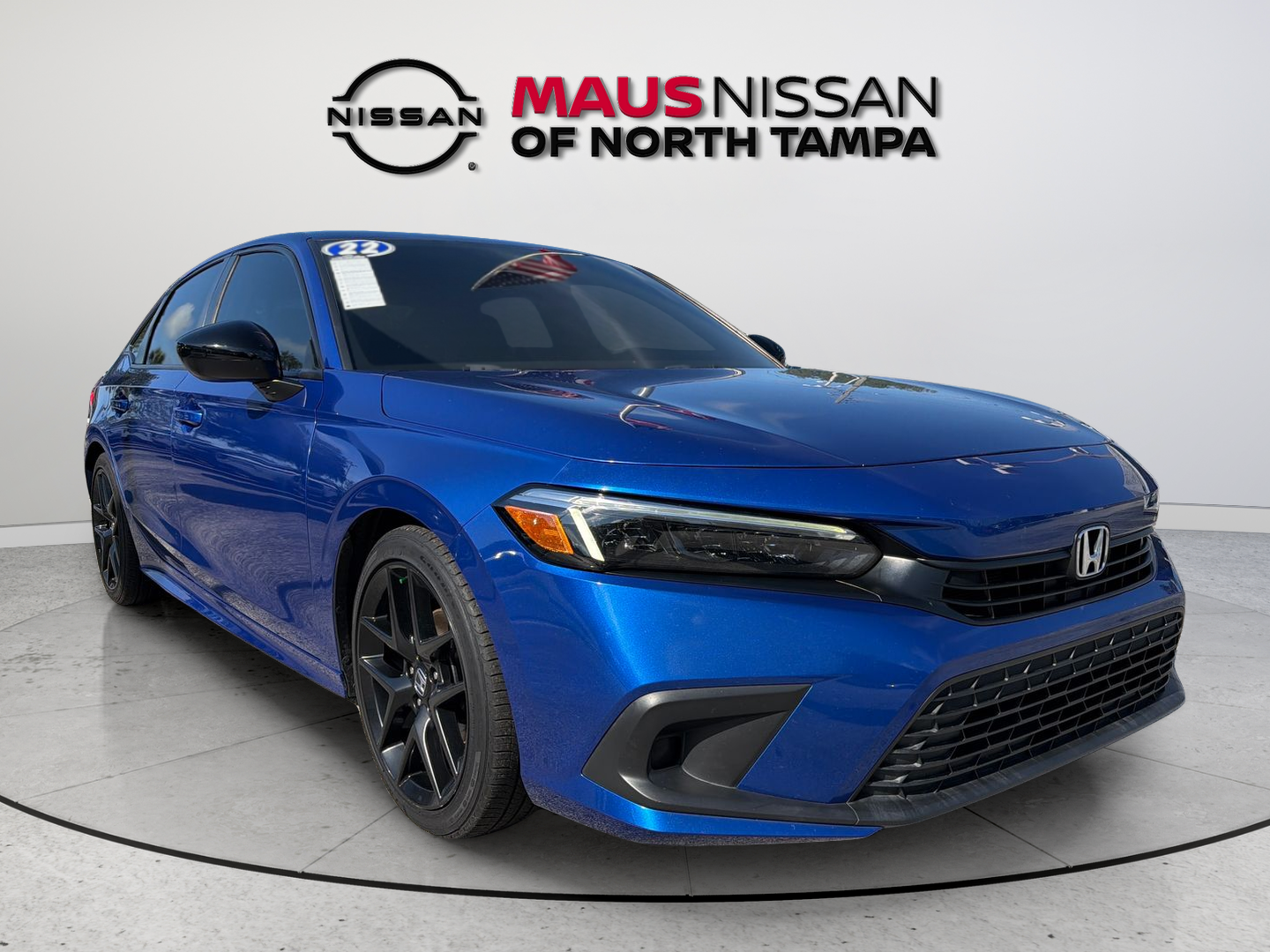 Used 2022 Blue Honda Sport image 1