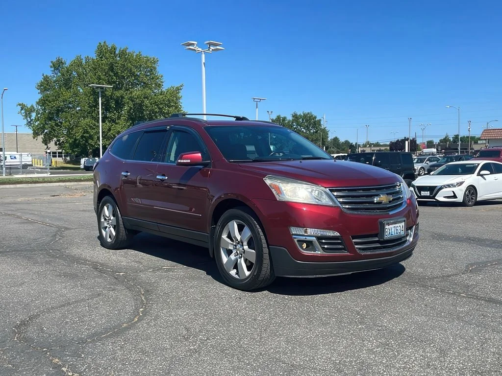 Used 2015 Siren Red Tintcoat Chevrolet LTZ image 1
