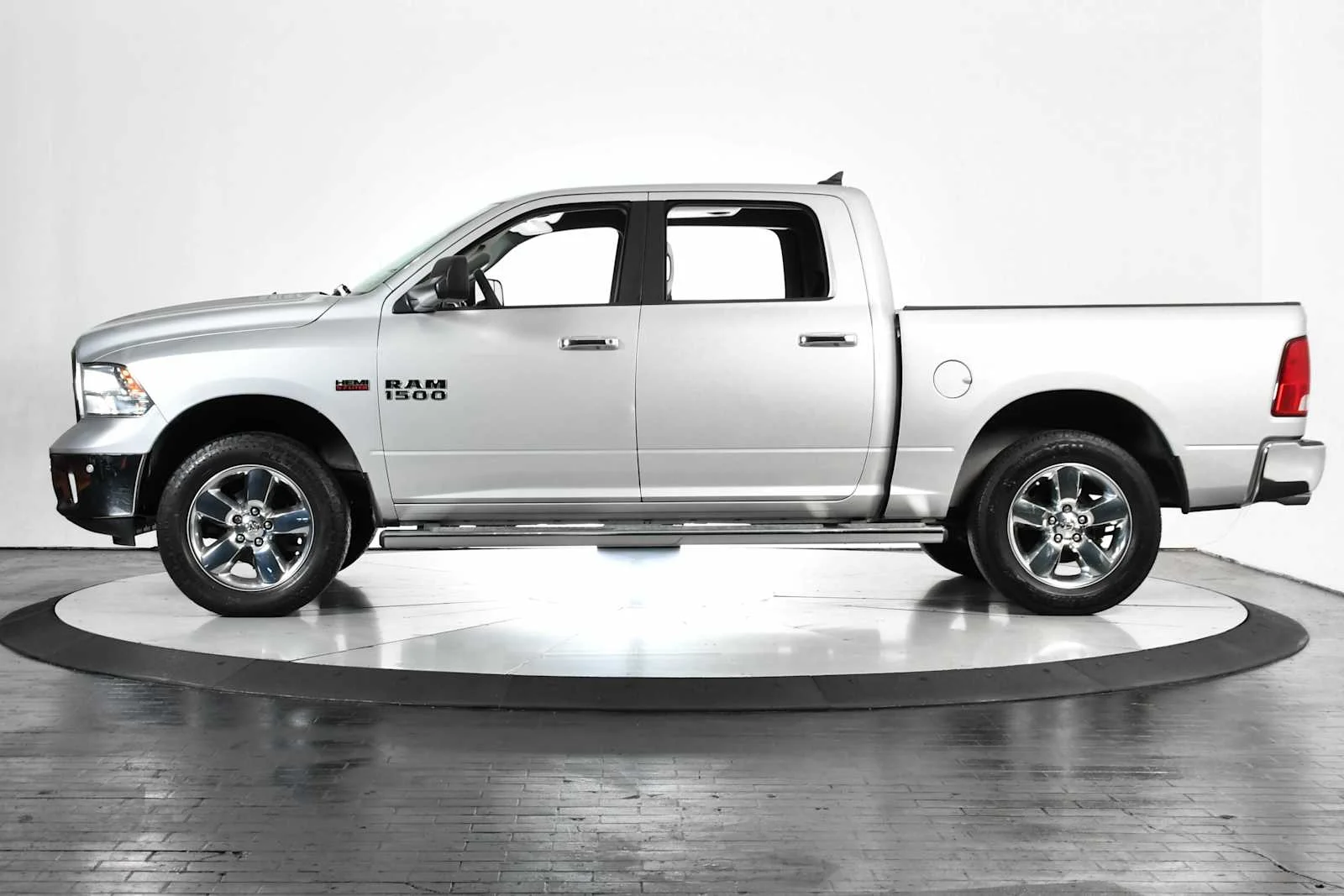Used 2017 Bright Silver Metallic Clear Coat Ram Big Horn image 2