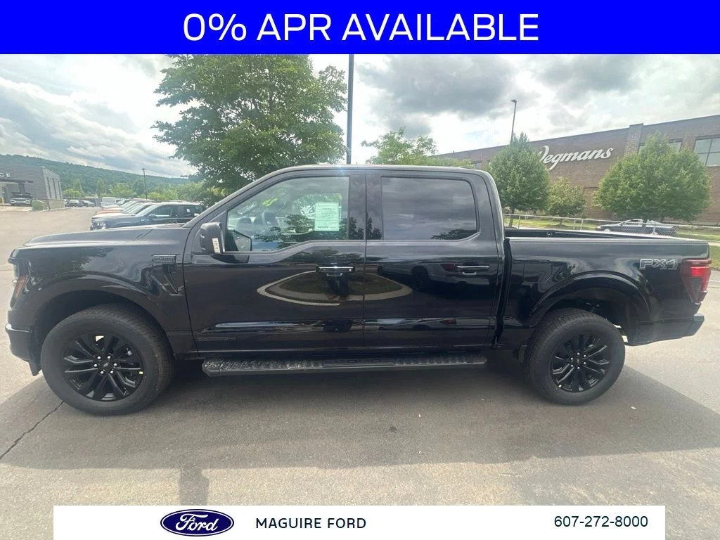 New 2026 Agate Black Metallic Ford XLT image 7