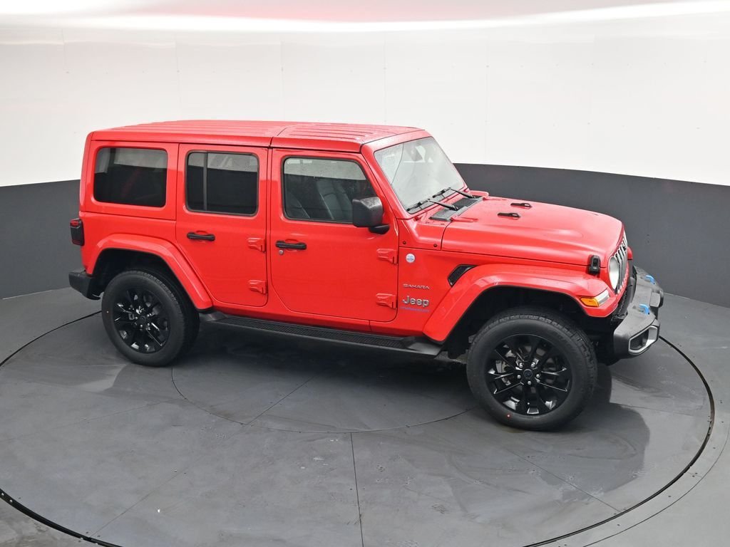 Used 2024 Red Jeep Sahara 4xe image 35
