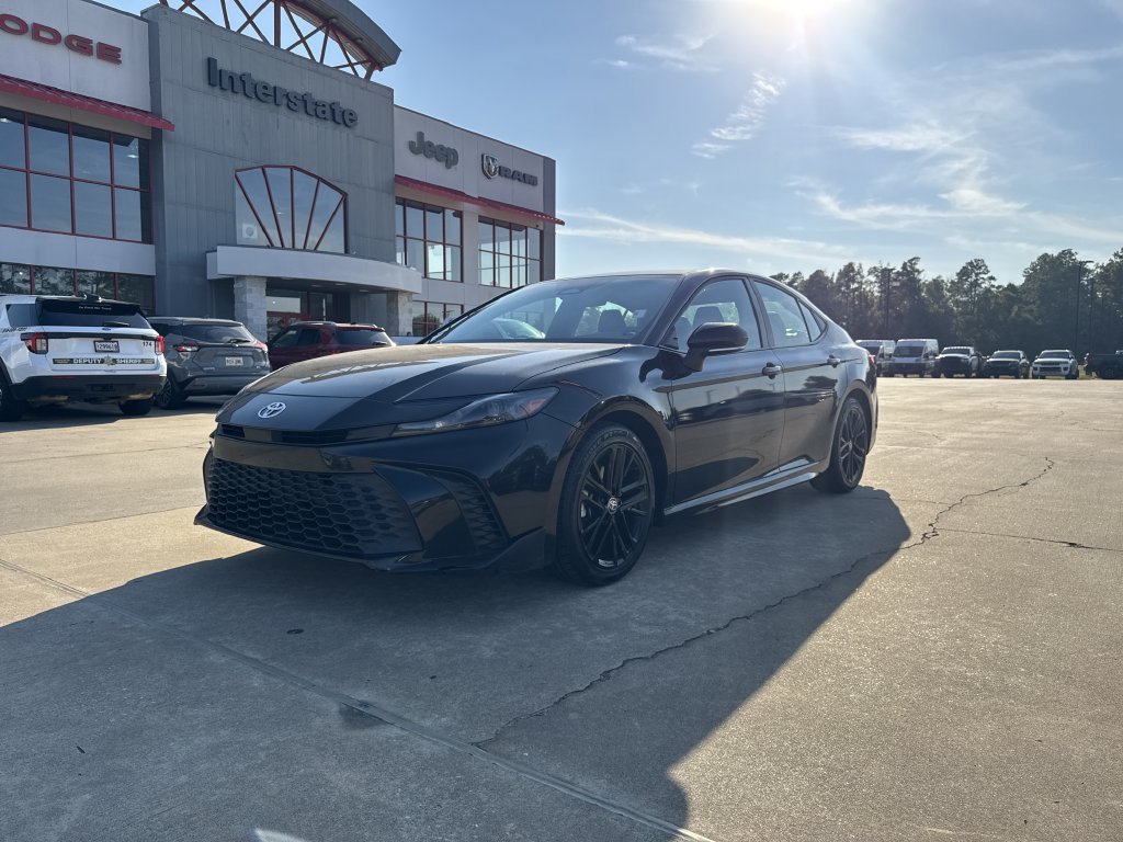 Used 2025 Black Toyota SE image 1