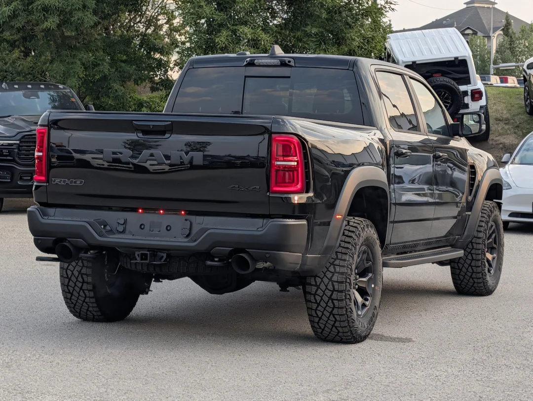 New 2026 Black RAM RHO - - 4x4 - 3.0L Hurricane HO Twin Turbo - Head-Up Display & More! image 8