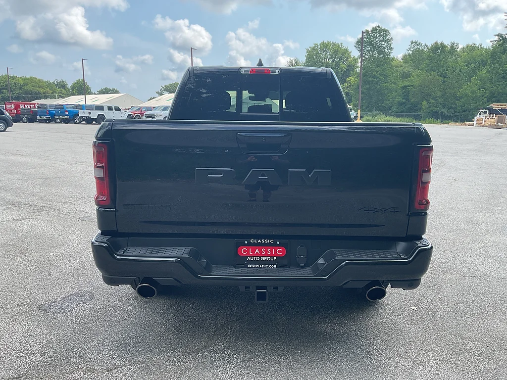 New 2026 Diamond Black Crystal Pearl Coat Ram Big Horn Crew Cab 4x4 5