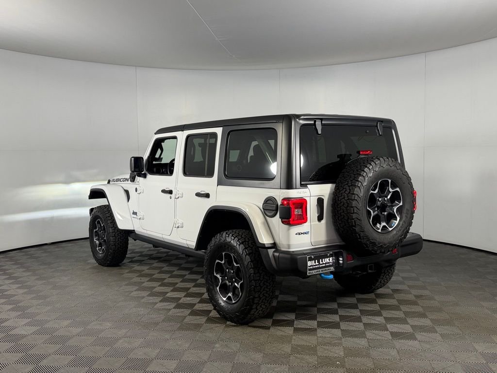 Used 2023 White Jeep Rubicon 4xe image 8