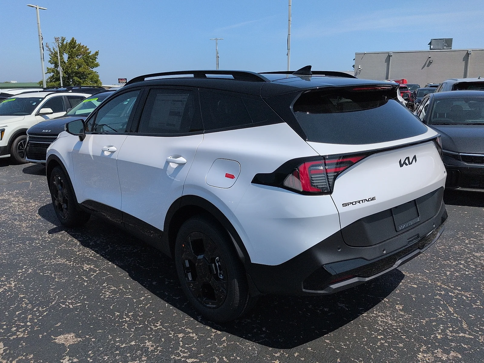 New 2027 Glacial White Pearl/ Black  Kia X-Line image 5