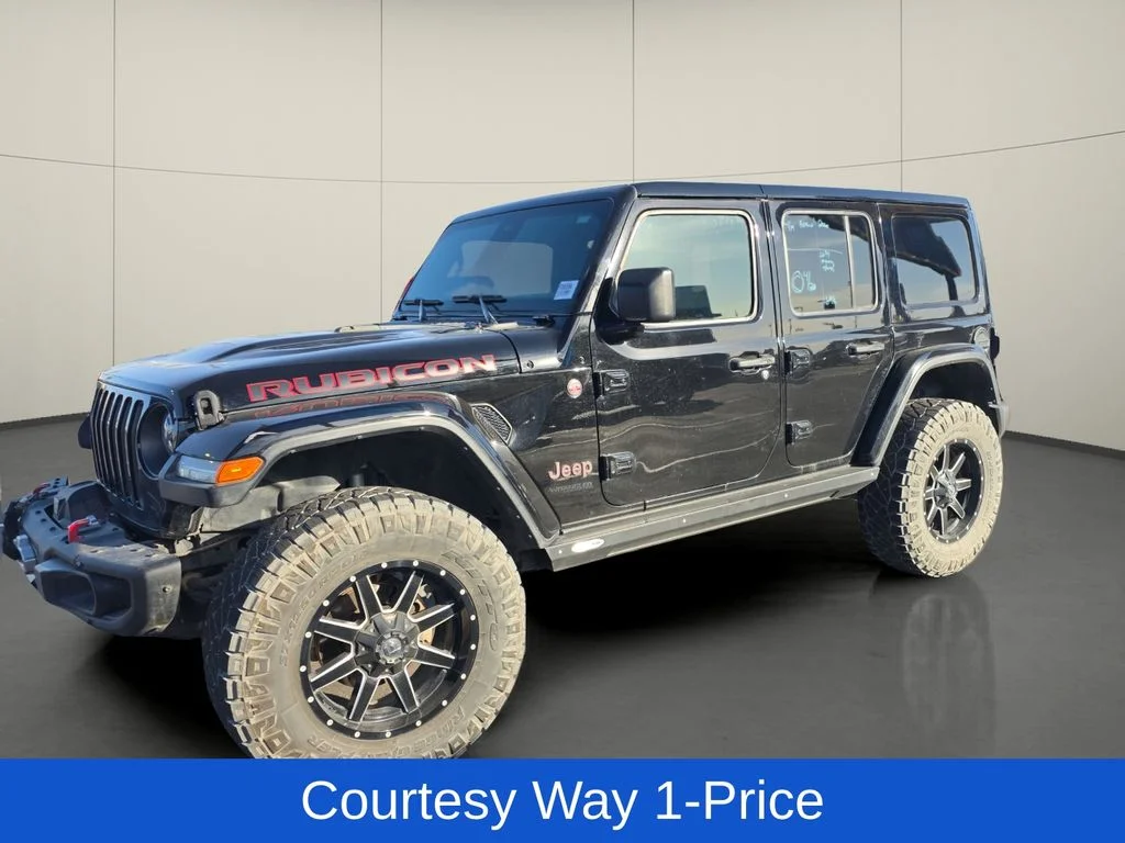 Used 2020 Black Jeep Unlimited Rubicon image 4