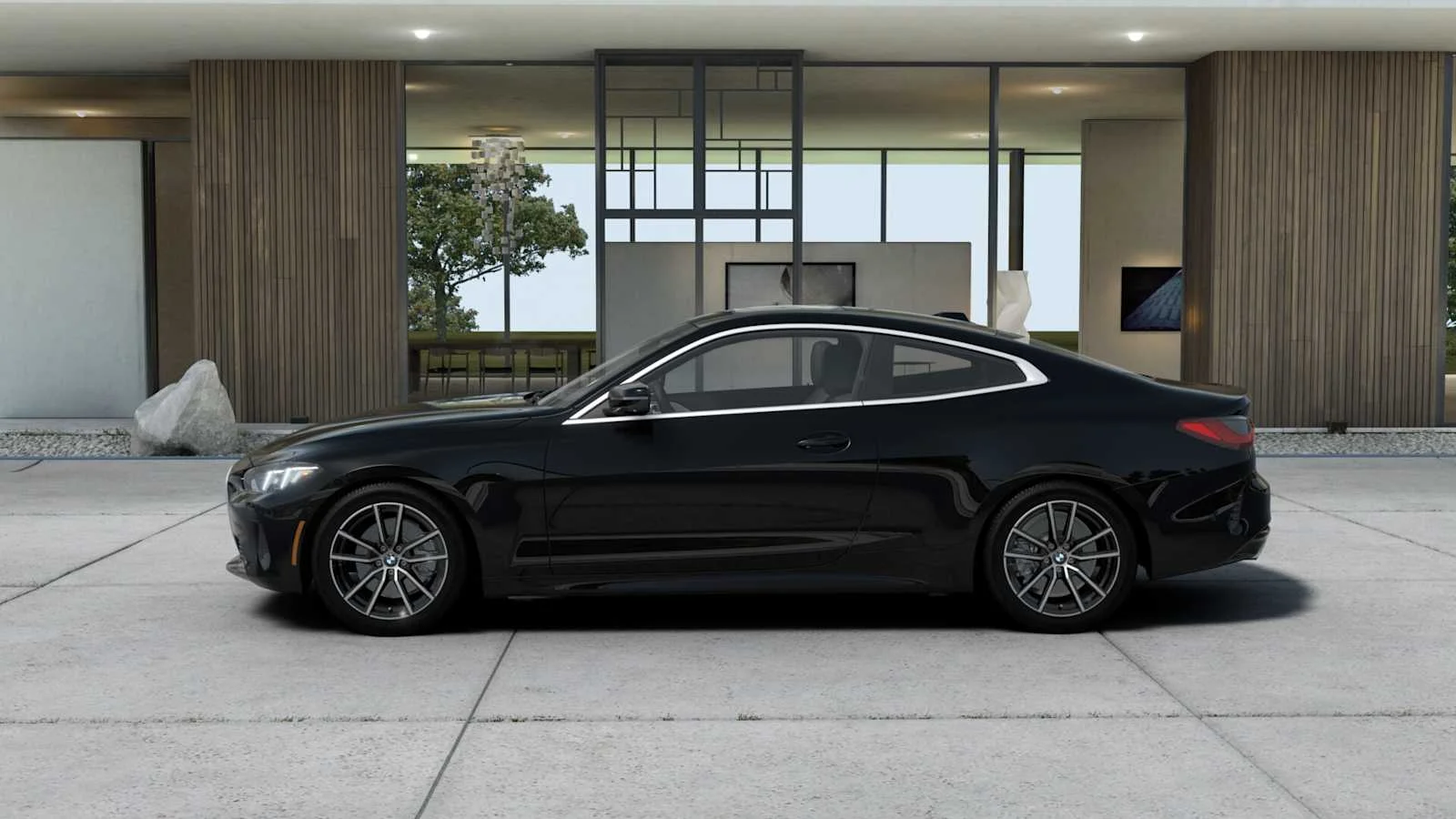New 2026 Black Sapphire Metallic BMW 430i image 4