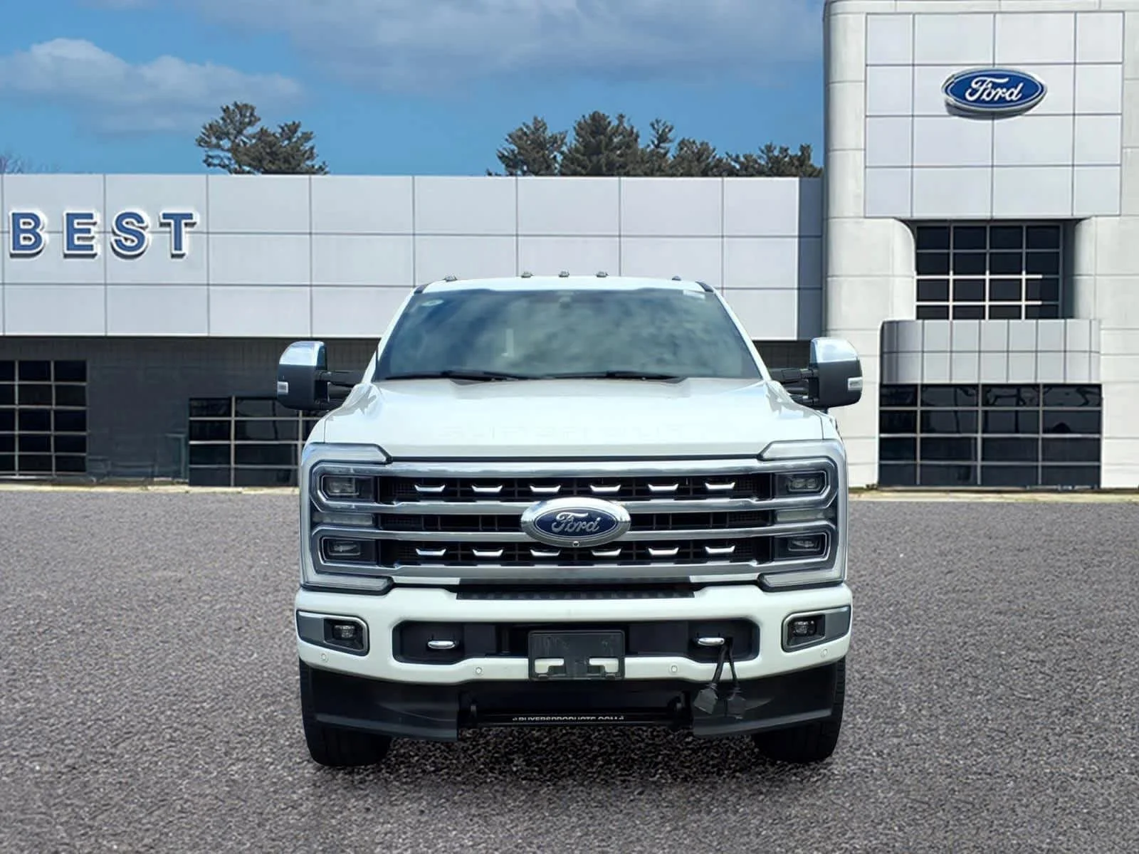 Used 2024 Star White Metallic Tri-Coat Ford Platinum image 10