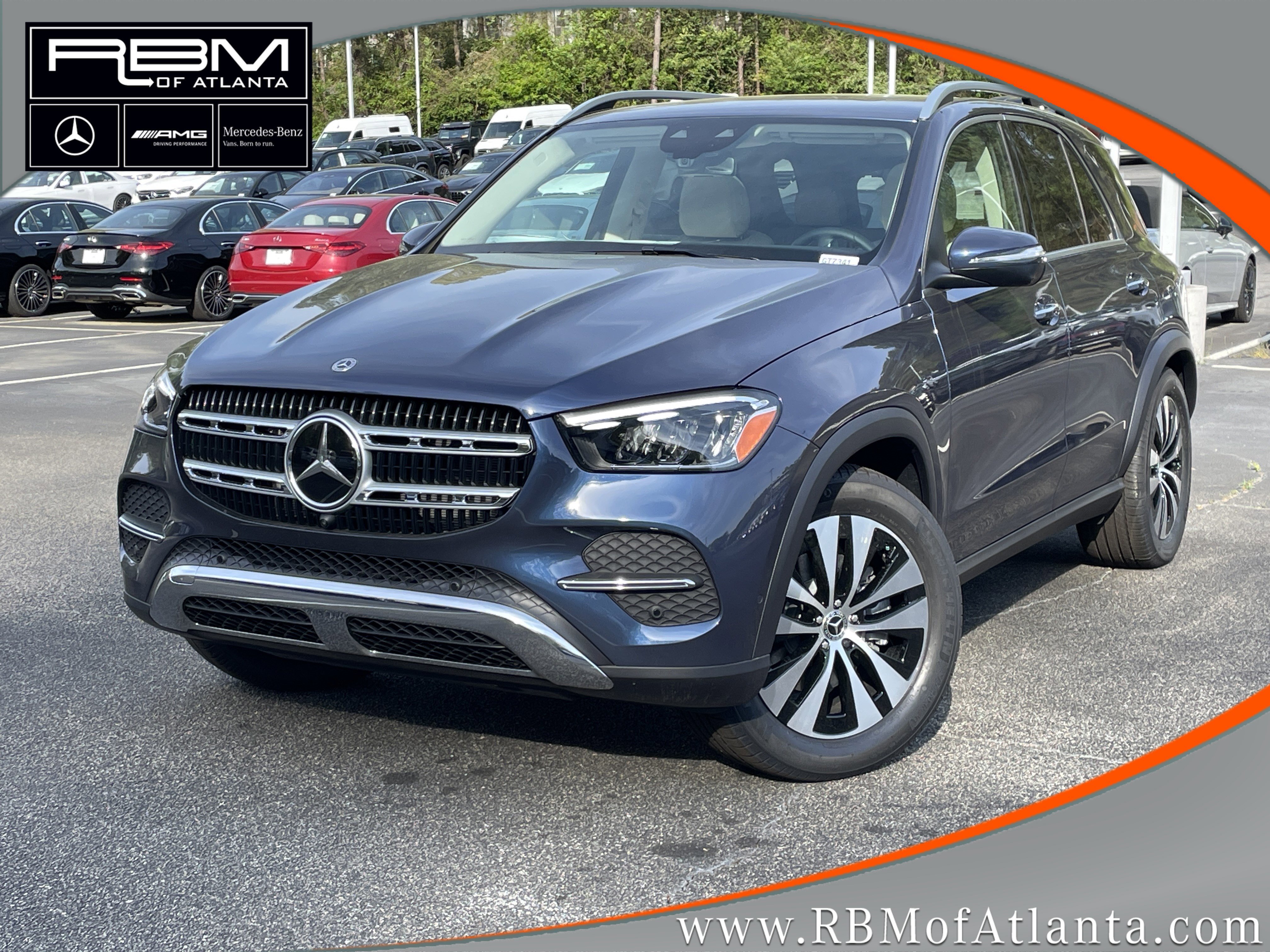 New 2026 Twilight Blue Metallic Mercedes-Benz GLE 350 4MATIC® SUV image 1