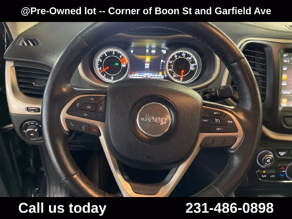 Used 2017 Black Jeep Limited image 19
