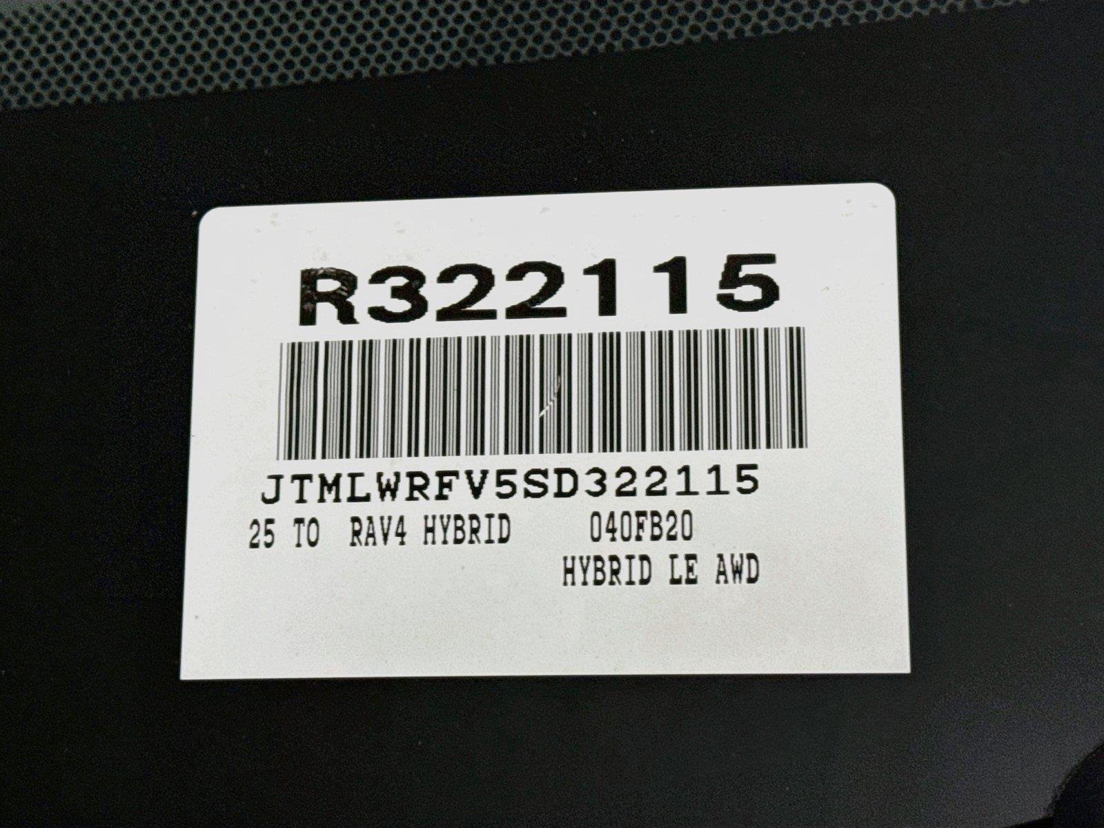 Certified Used 2025 Ice Cap Toyota Hybrid LE image 60