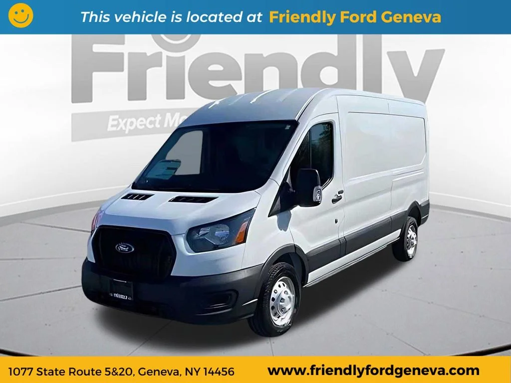 New 2025 Oxford White Ford Cargo Van image 1